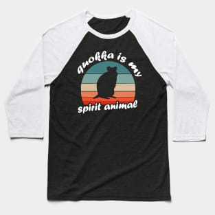 My spirit animal Quokka Retro animal lover Baseball T-Shirt